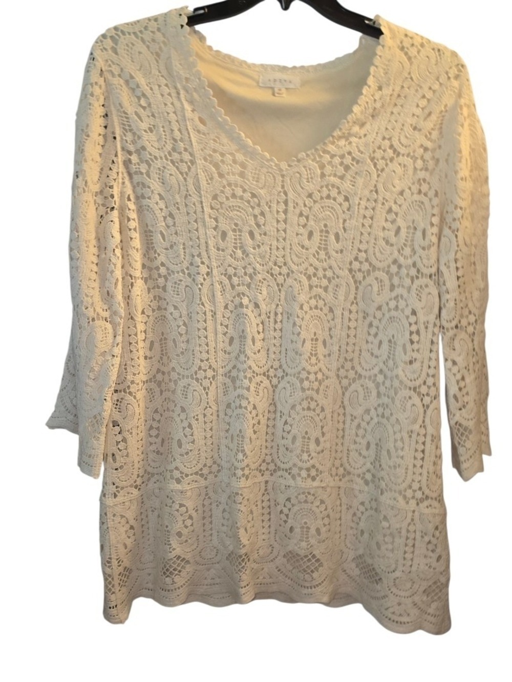 Adiva 3/4 Sleeve Sweater Size XL